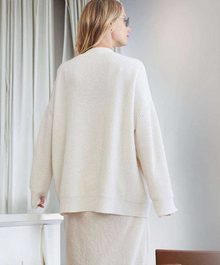 Minerva | Kvinde Hyggelig Knappelukning Strik Cardigan - Freya Kobenhavn