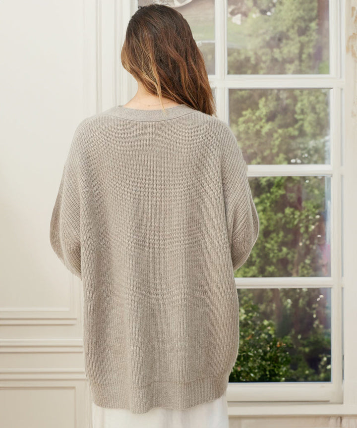 Minerva | Kvinde Hyggelig Knappelukning Strik Cardigan - Freya Kobenhavn