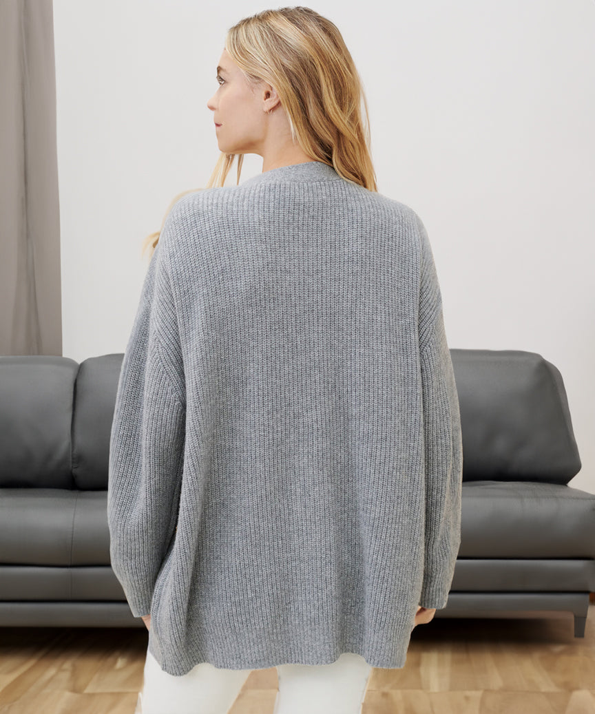 Minerva | Kvinde Hyggelig Knappelukning Strik Cardigan - Freya Kobenhavn