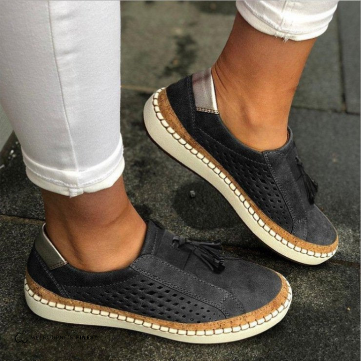 Karen | Dame Slip-On Platform Gå Sko