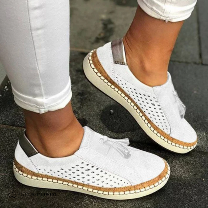 Karen | Dame Slip-On Platform Gå Sko