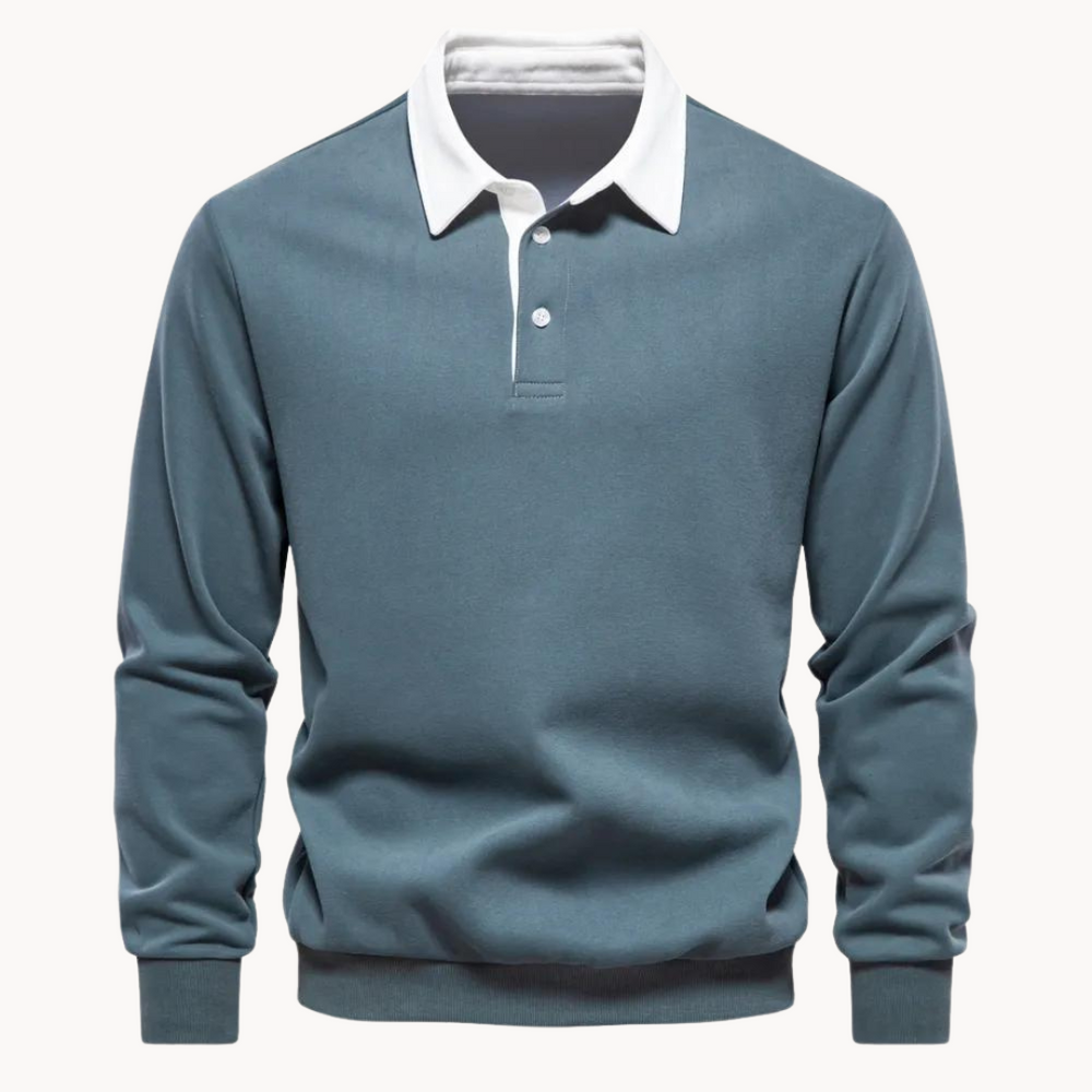 Martin | Herre Klassisk Polokrave Polo Sweatshirt - Freya Kobenhavn