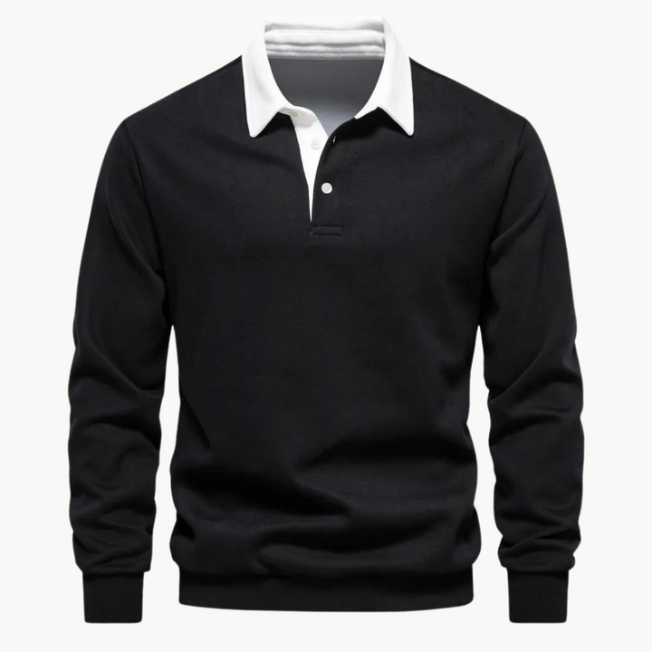 Martin | Herre Klassisk Polokrave Polo Sweatshirt - Freya Kobenhavn