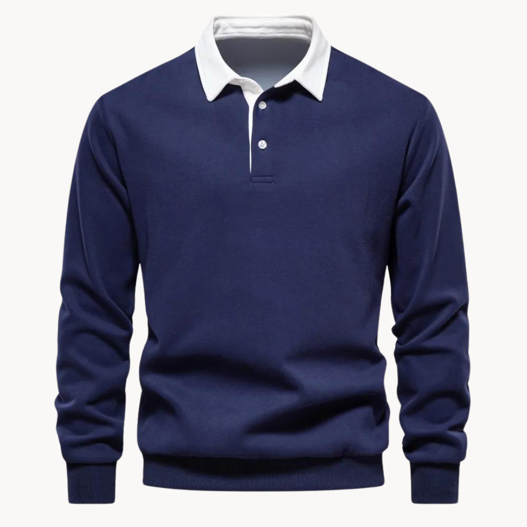 Martin | Herre Klassisk Polokrave Polo Sweatshirt - Freya Kobenhavn
