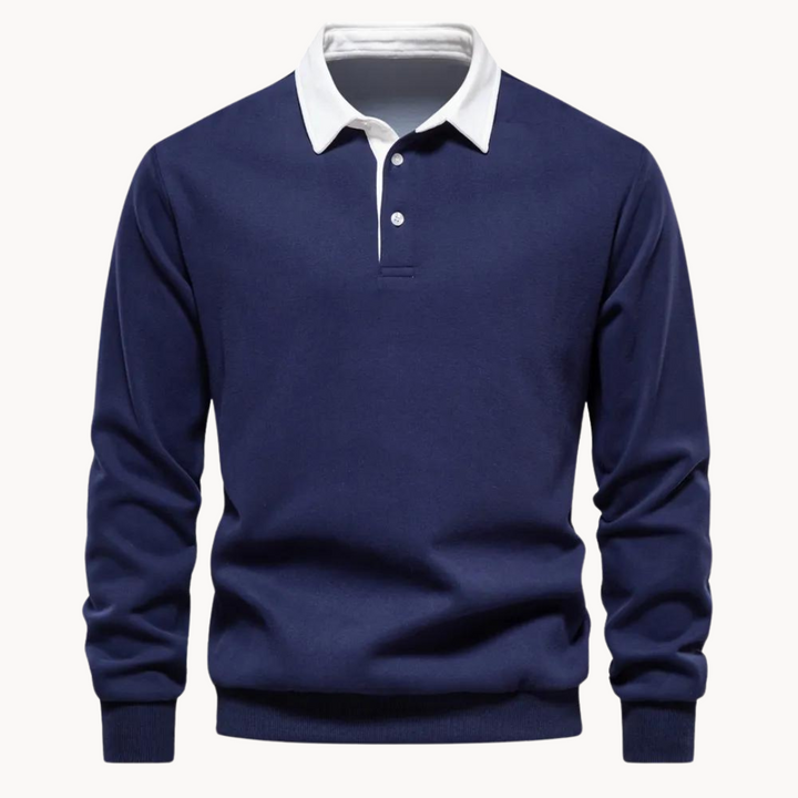 Martin | Herre Klassisk Polokrave Polo Sweatshirt - Freya Kobenhavn