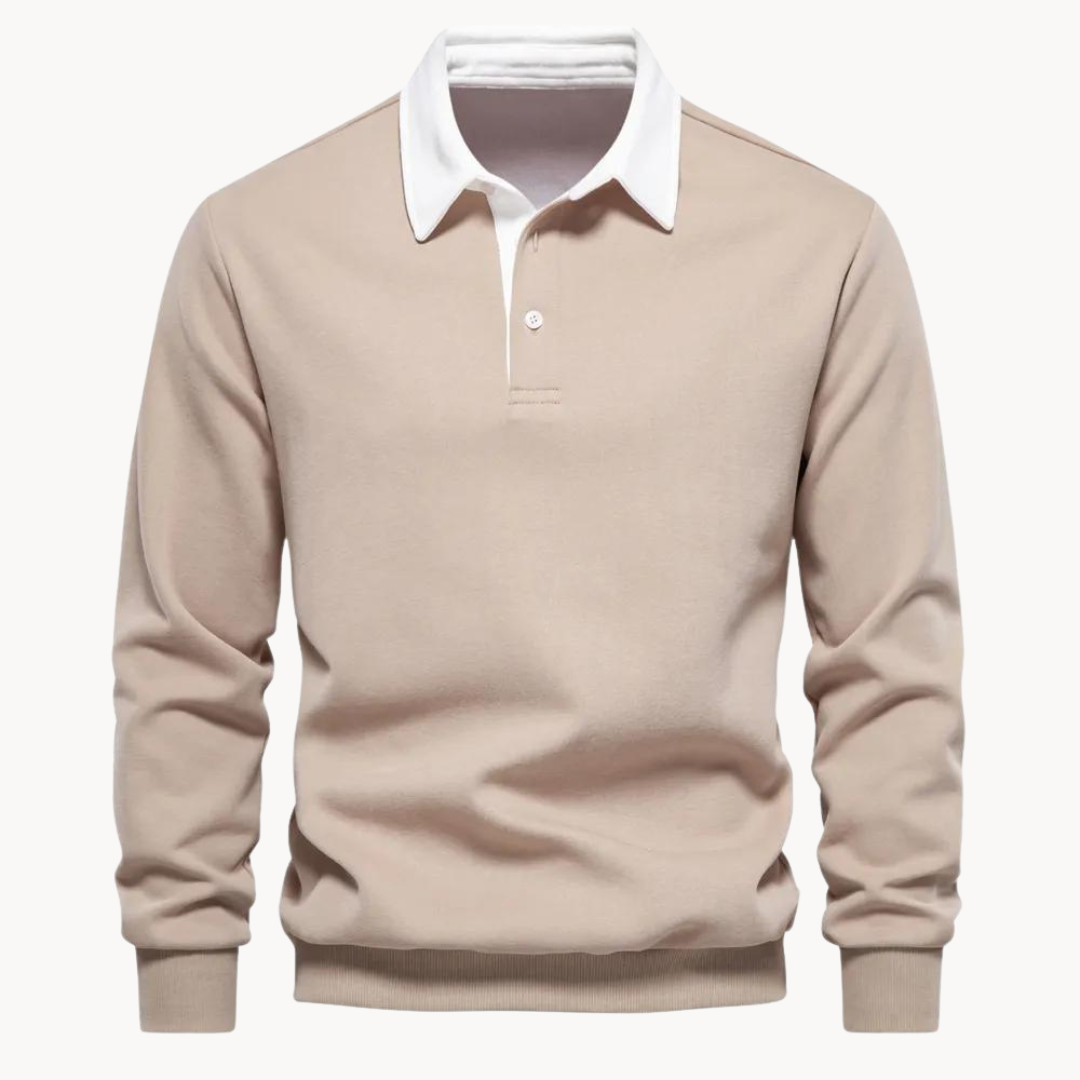 Martin | Herre Klassisk Polokrave Polo Sweatshirt - Freya Kobenhavn
