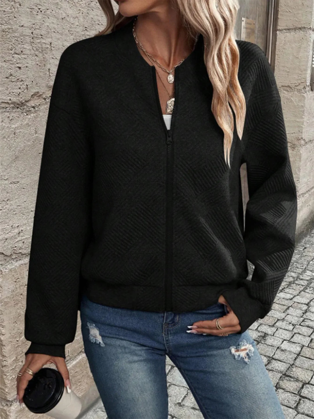 Felicia | Stilfuld Behagelig Bomberjakke - Freya Kobenhavn