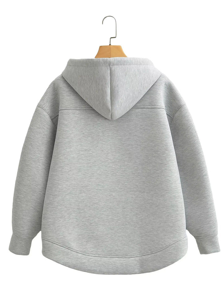 Julie | Kvinde Full-Zip Afslappet Pasform Hoodie - Freya Kobenhavn