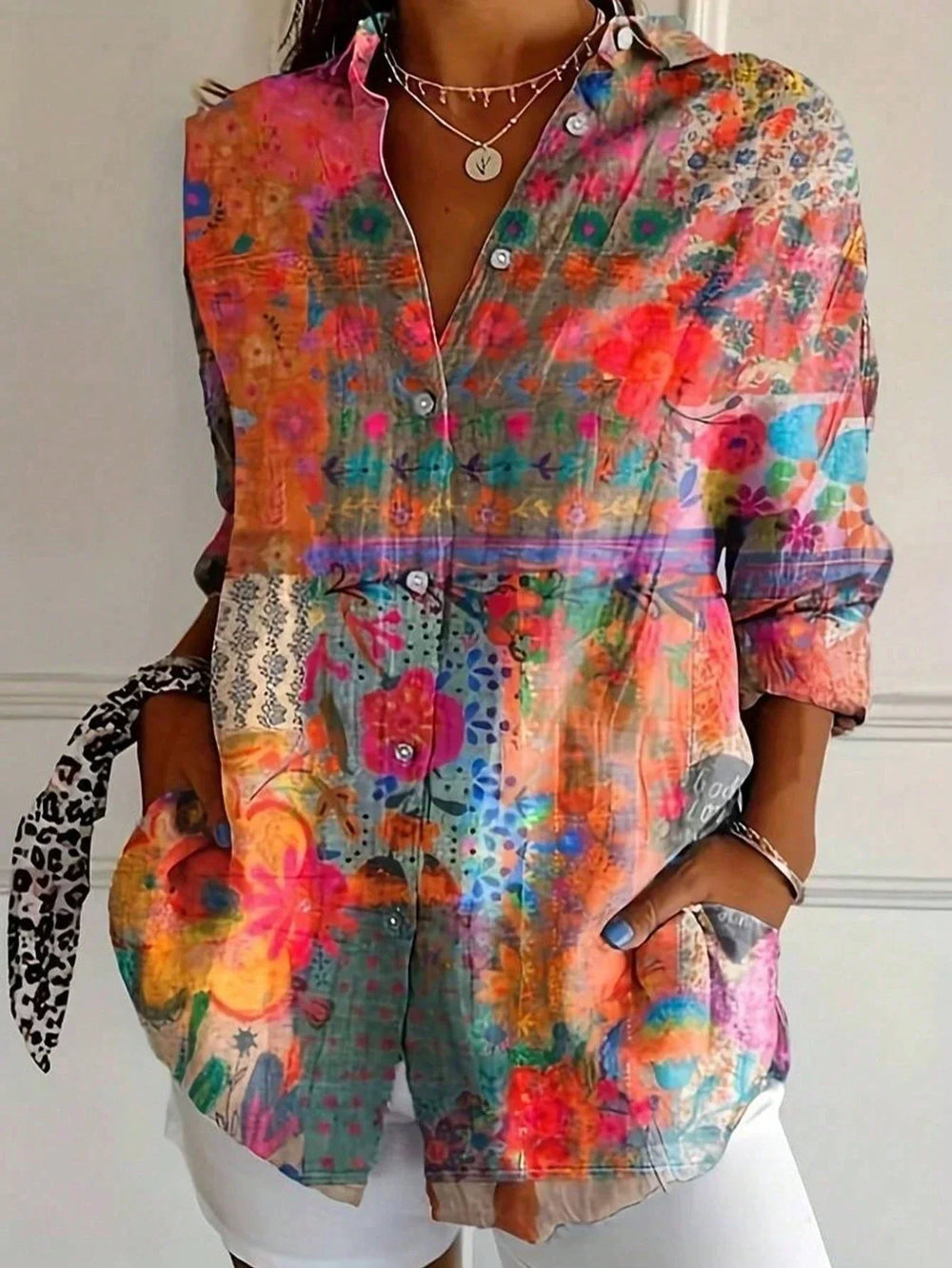 Terri™ | Colorful Blouse with Playful Print - Freya Kobenhavn