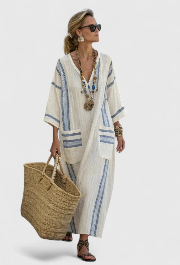 Kyvanna | Elegant Maxi Dress - Freya Kobenhavn