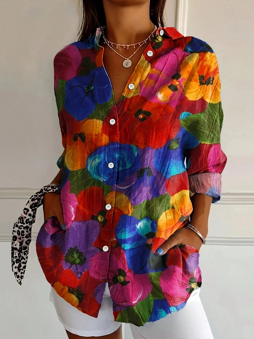 Terri™ | Colorful Blouse with Playful Print - Freya Kobenhavn
