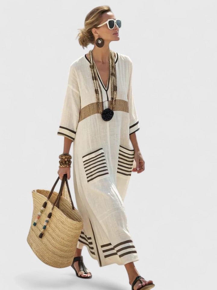 Kyvanna | Elegant Maxi Dress - Freya Kobenhavn