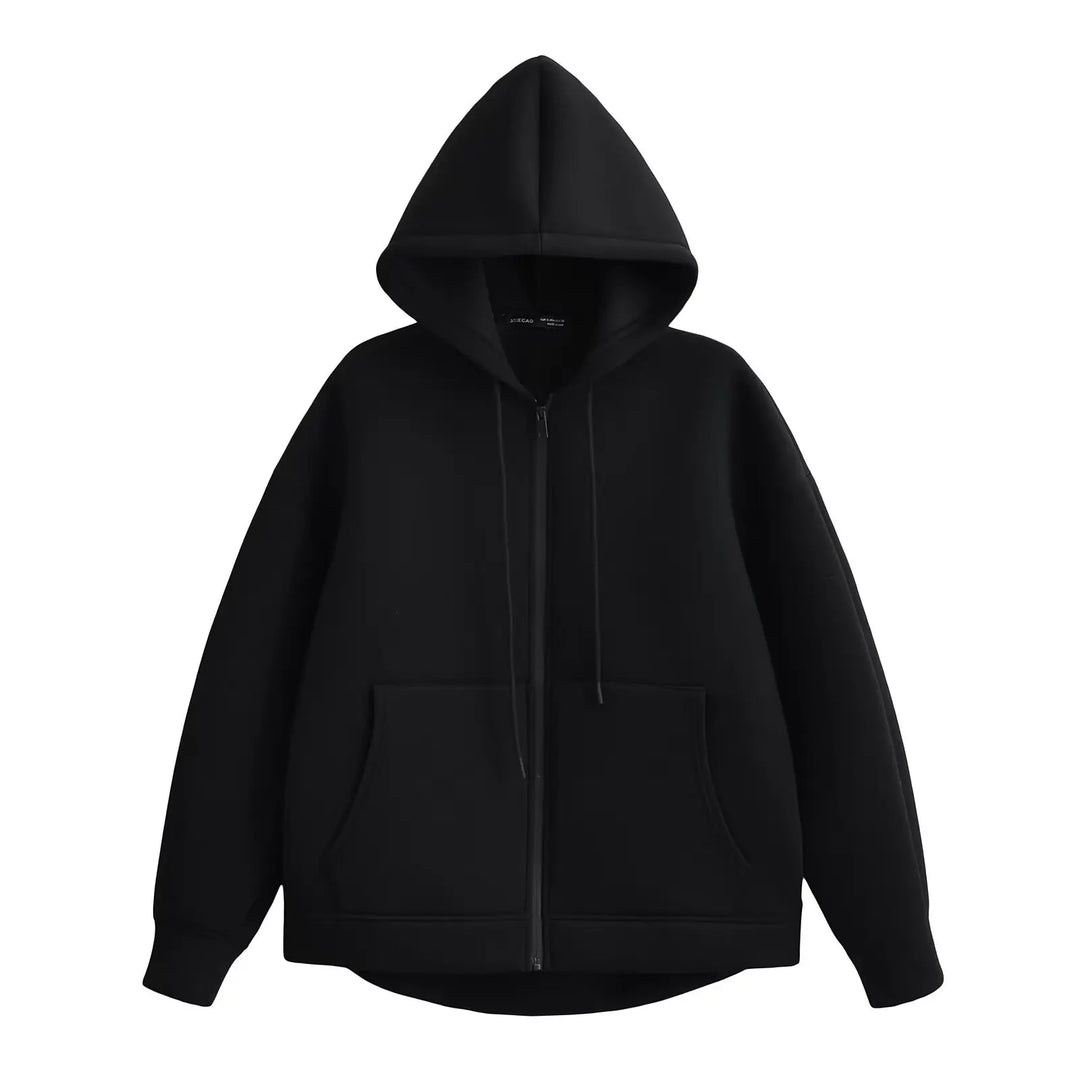 Julie | Kvinde Full-Zip Afslappet Pasform Hoodie - Freya Kobenhavn