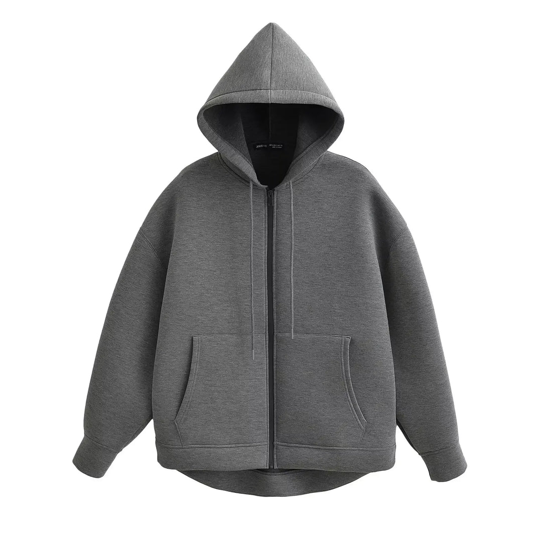 Julie | Kvinde Full-Zip Afslappet Pasform Hoodie - Freya Kobenhavn