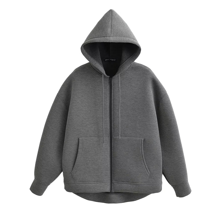 Julie | Kvinde Full-Zip Afslappet Pasform Hoodie - Freya Kobenhavn