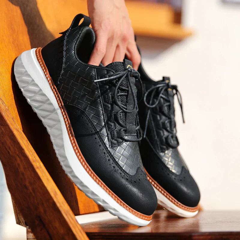 Line | Herre Snørebånd Platform Gå Sneakers