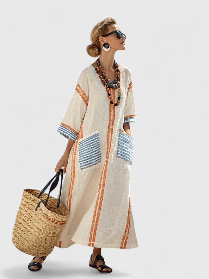 Kyvanna | Elegant Maxi Dress - Freya Kobenhavn