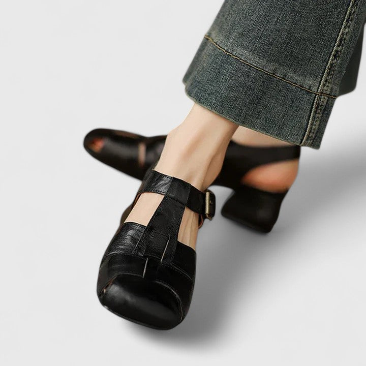 Madylin | Dame Sandaler med Spænde Rem - Freya Kobenhavn