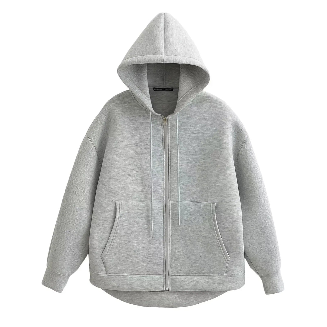 Julie | Kvinde Full-Zip Afslappet Pasform Hoodie - Freya Kobenhavn