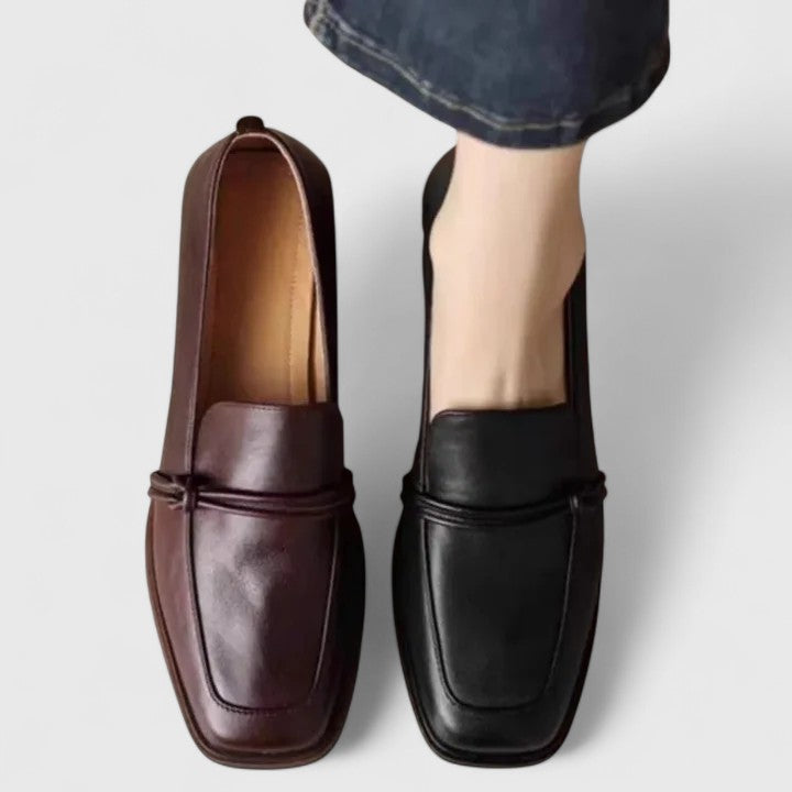Mathilde | Dame Klassiske Slip-On Komfortable Loafers