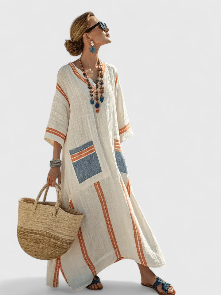Kyvanna | Elegant Maxi Dress - Freya Kobenhavn