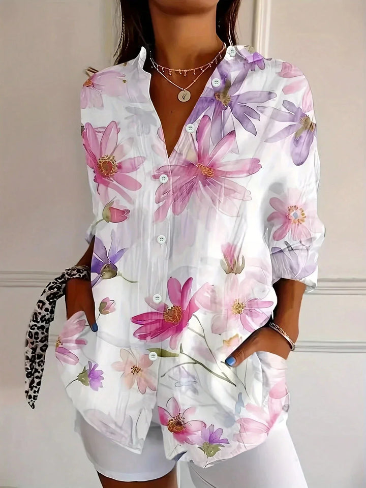 Terri™ | Colorful Blouse with Playful Print - Freya Kobenhavn