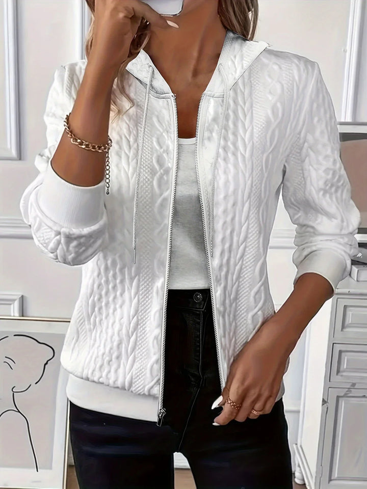 Lena™ | Hættetrøje med Lynlås - Freya Kobenhavn