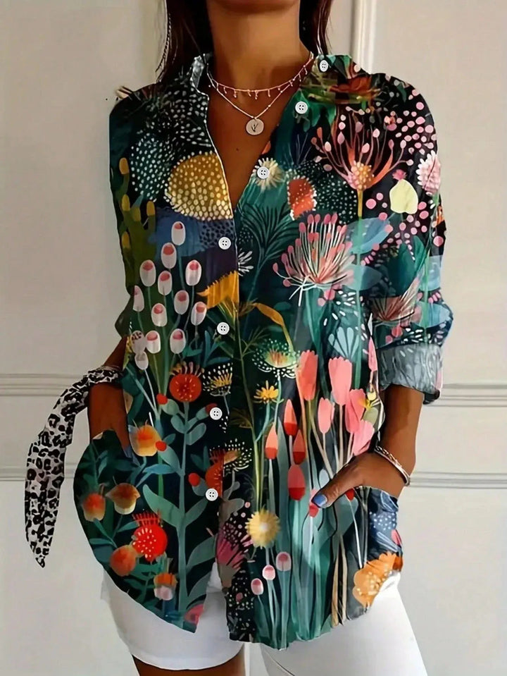 Terri™ | Colorful Blouse with Playful Print - Freya Kobenhavn