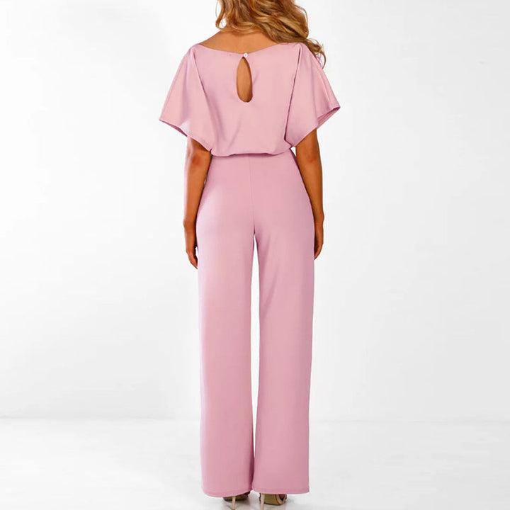 Clarissa™ | Elegant Bæltebelagt Dame Jumpsuit - Freya Kobenhavn