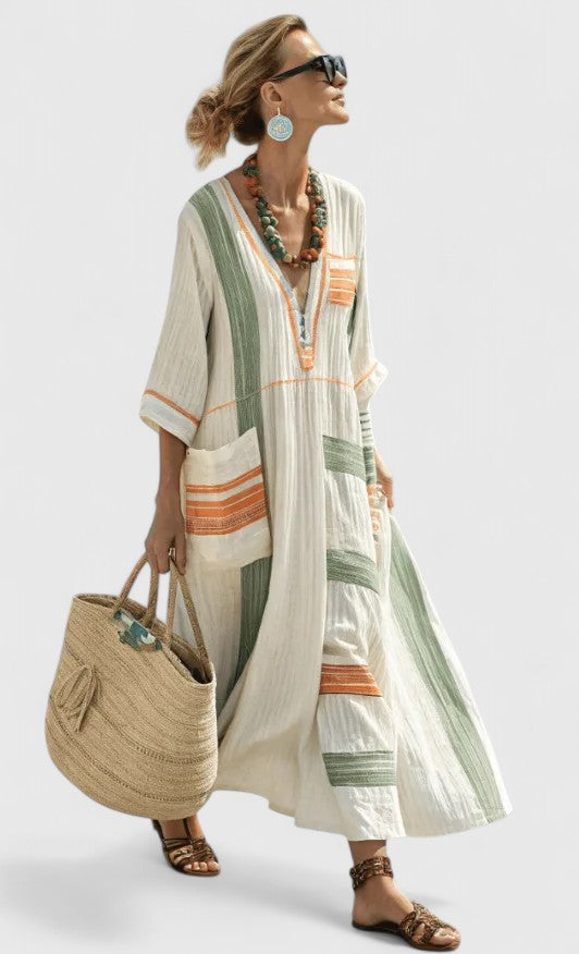 Kyvanna | Elegant Maxi Dress - Freya Kobenhavn