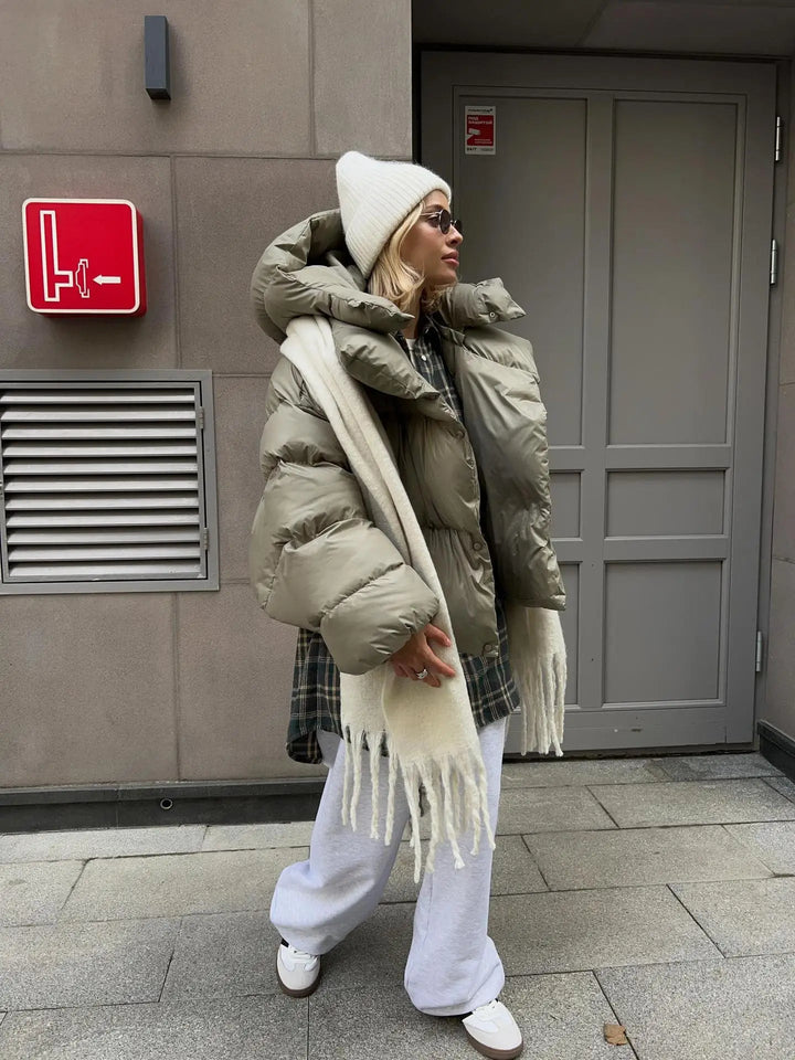 Birgitta | Dame Vinter Oversized Pufferjakke