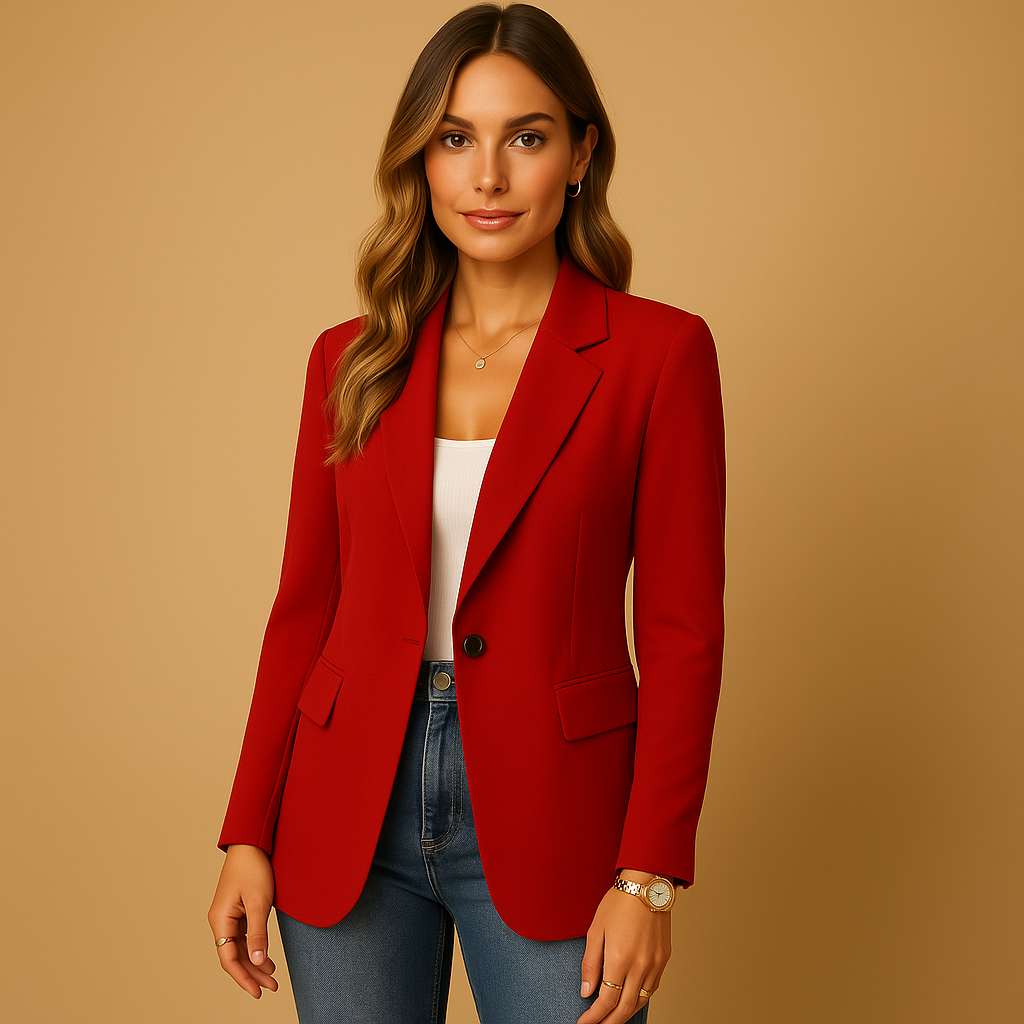 Tuva | Elegant Dame Forårs Klassisk Blazer