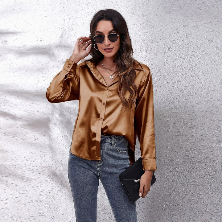 Cornelia | Elegant Og Stilfuld Figursyet Bluse