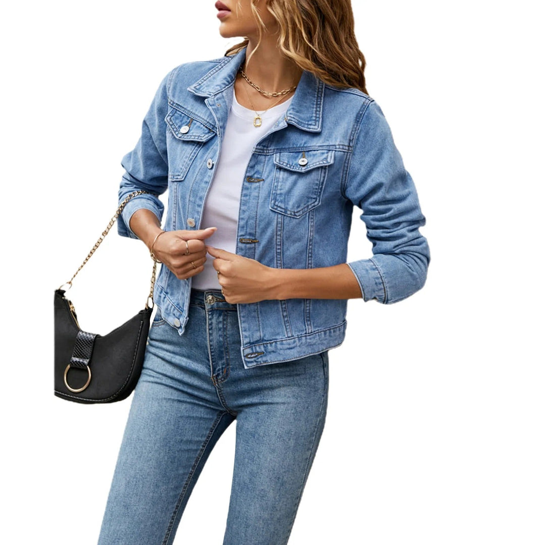 Britta | Stilfuld Casual Denimjakke - Freya Kobenhavn