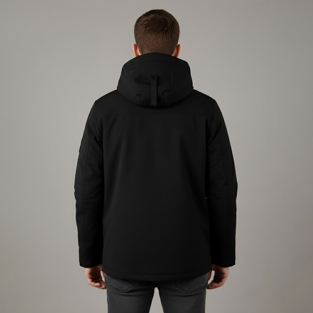 Jon | Herres vandtætte ski-vinterjakke med hætte til udendørsbrug - Freya Kobenhavn