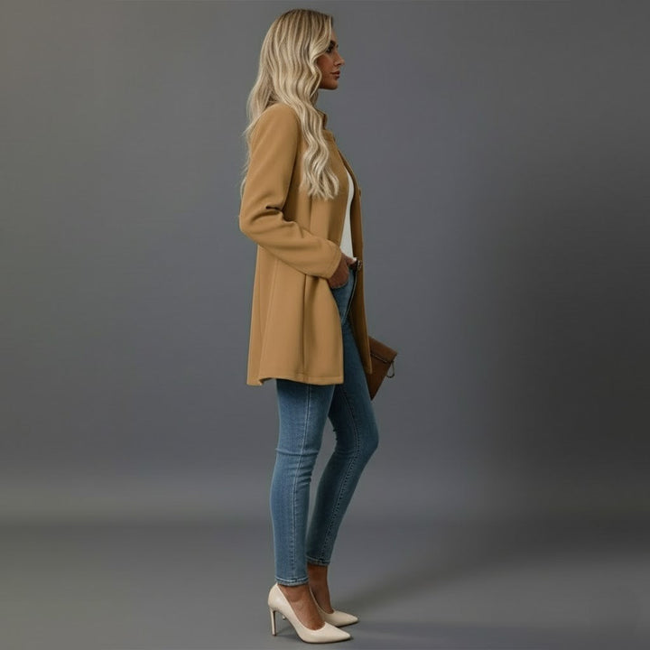 Hanna | Kvinders vinterfrakke med knapper - Freya Kobenhavn