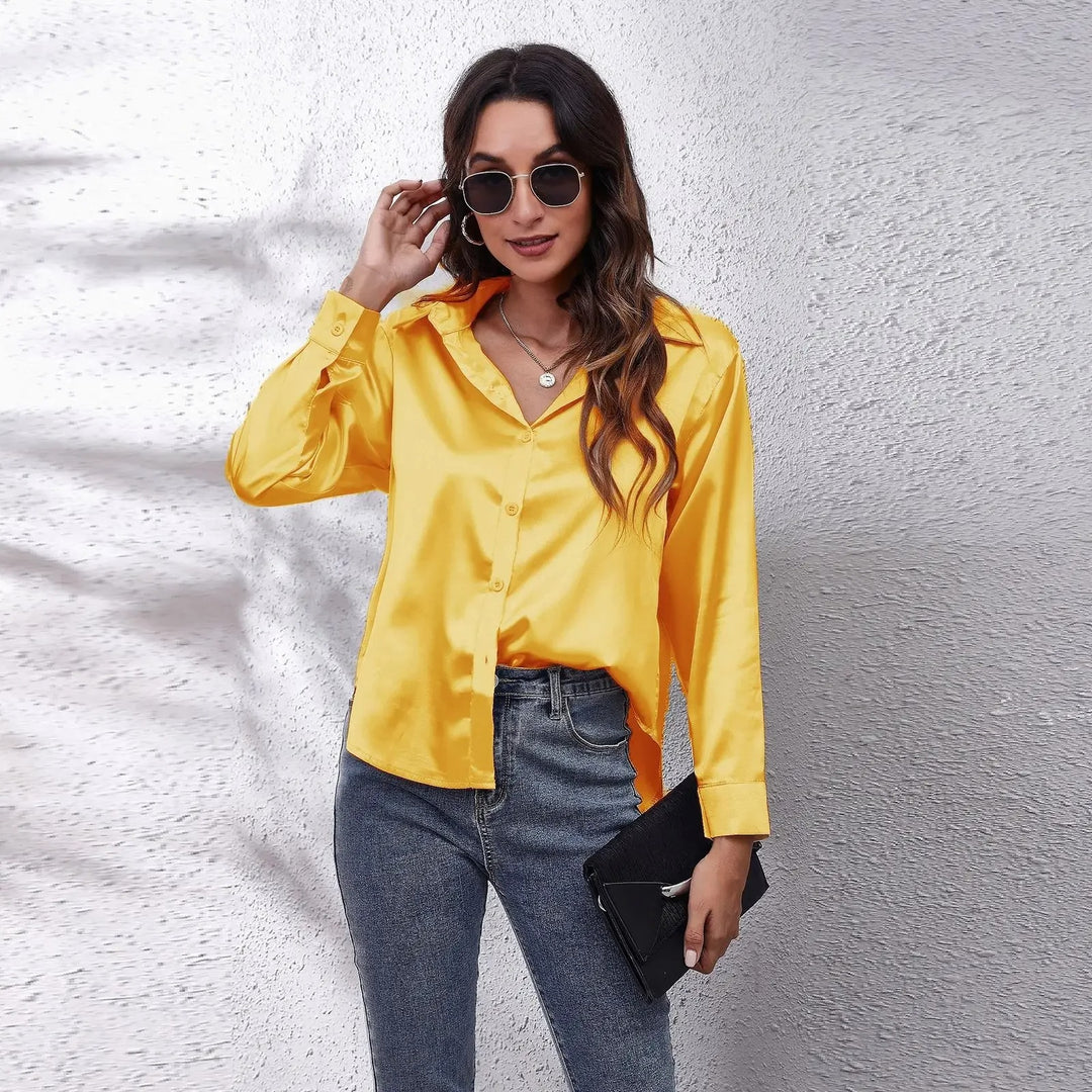 Cornelia | Elegant Og Stilfuld Figursyet Bluse