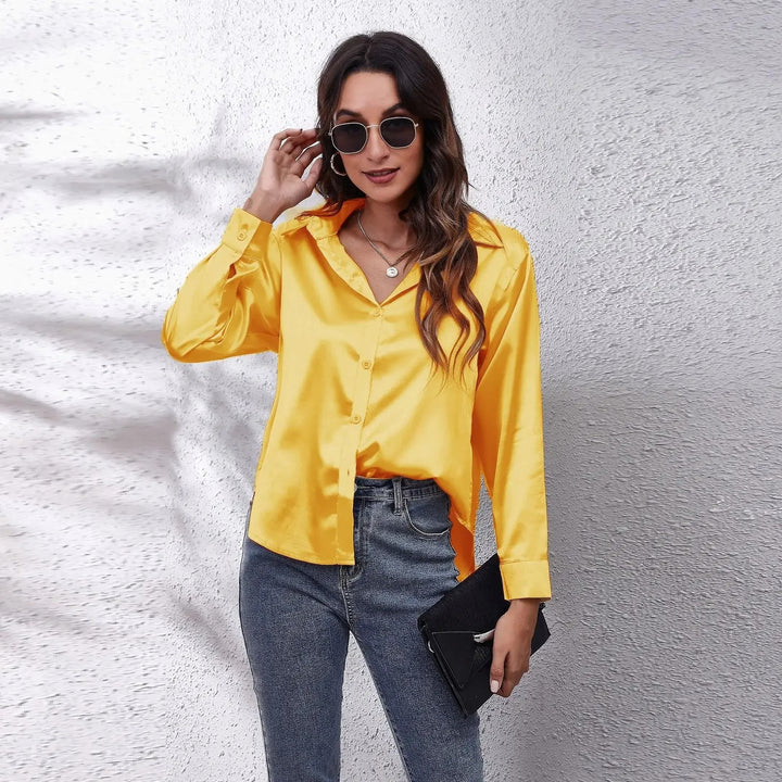 Cornelia | Elegant Og Stilfuld Figursyet Bluse