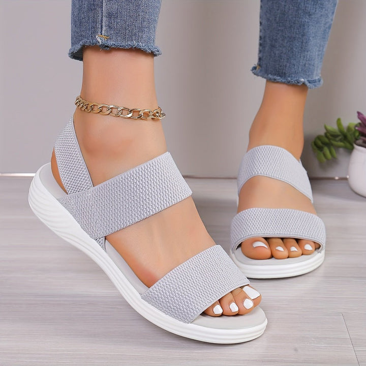 Cross-Strap Sandaler Polstrede Komfort Hverdags