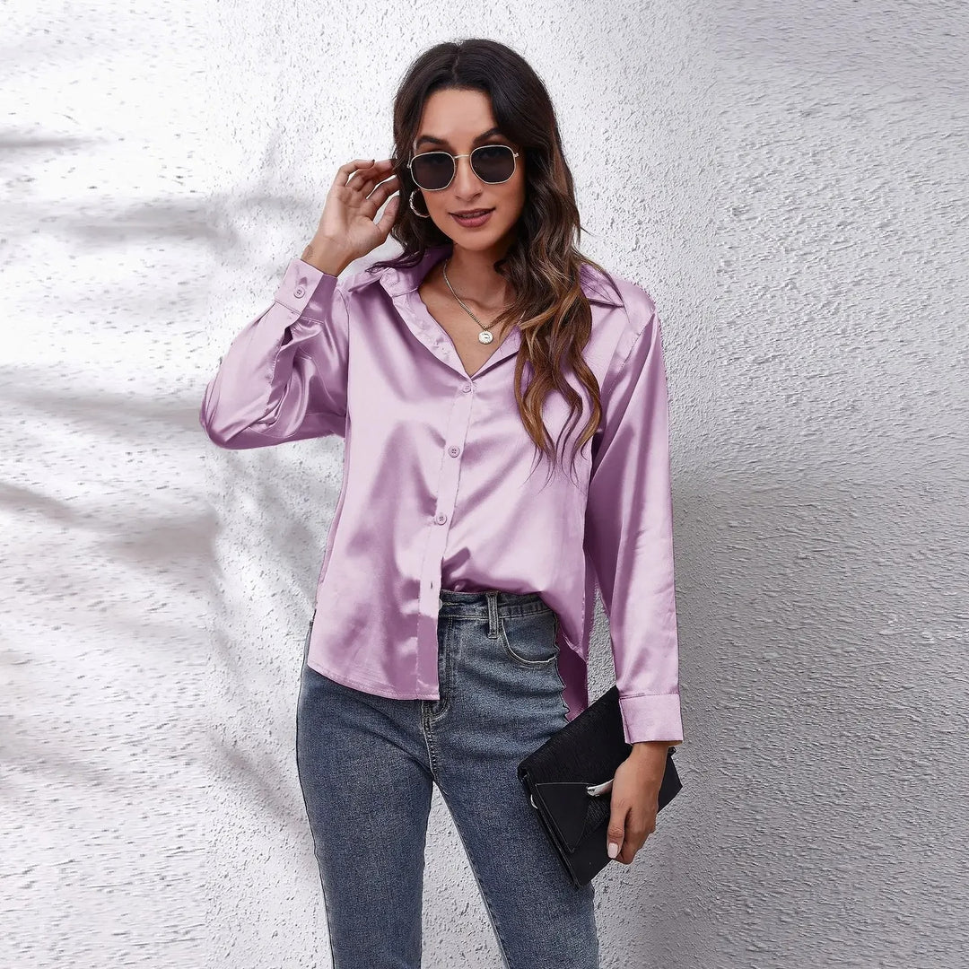 Cornelia | Elegant Og Stilfuld Figursyet Bluse
