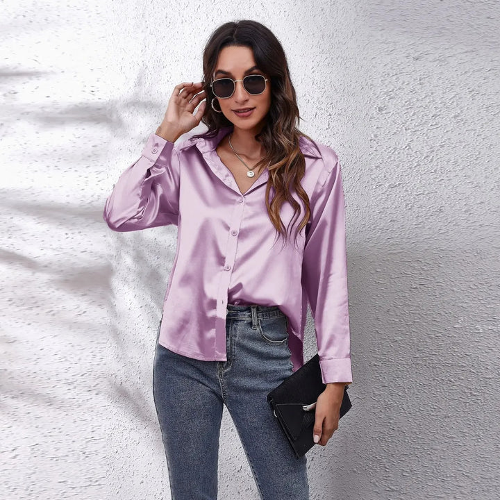 Cornelia | Elegant Og Stilfuld Figursyet Bluse