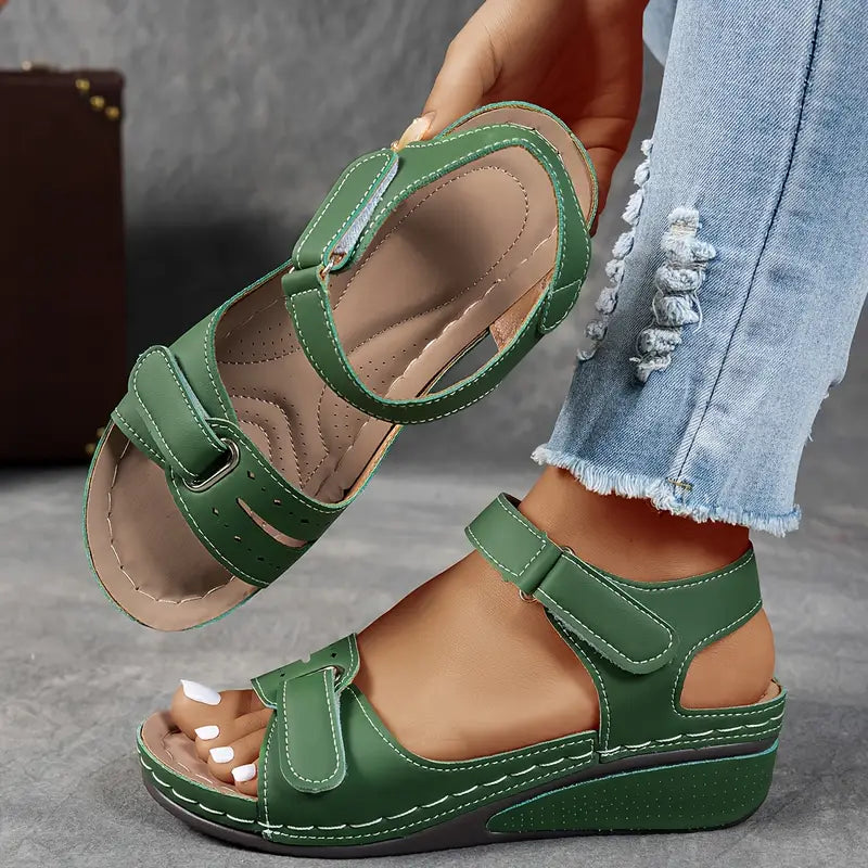 Nina™™ | Orthopedic Sandals with Wedge Heel - Freya Kobenhavn