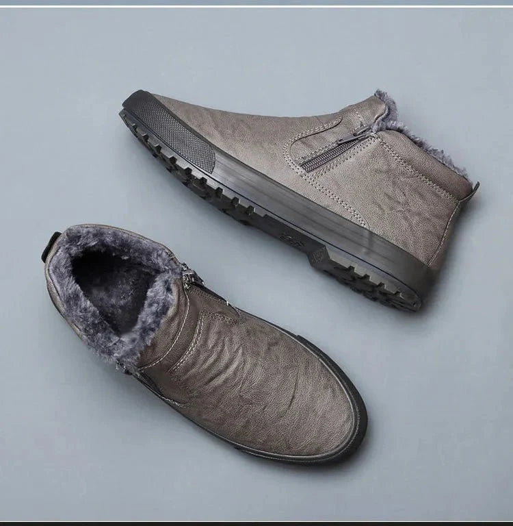 Sebastian | Herre Vinter Støvler med Lynlås og Varm Foring - Freya Kobenhavn