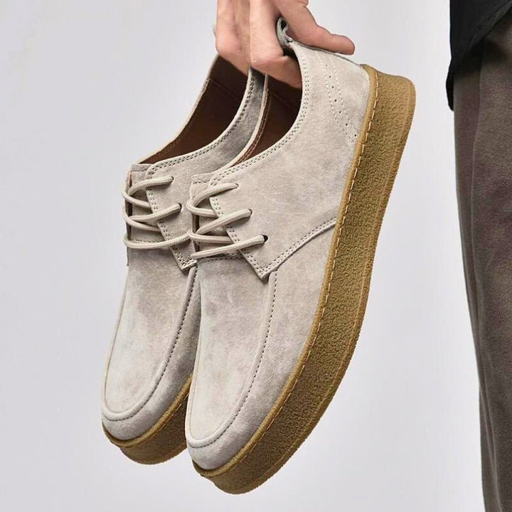 Eskild | Herre Vinter Faux Ruskind Snøresko til Casual Brug - Freya Kobenhavn