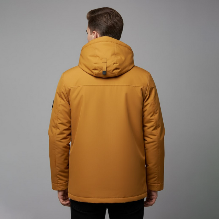 Jon | Herres vandtætte ski-vinterjakke med hætte til udendørsbrug - Freya Kobenhavn