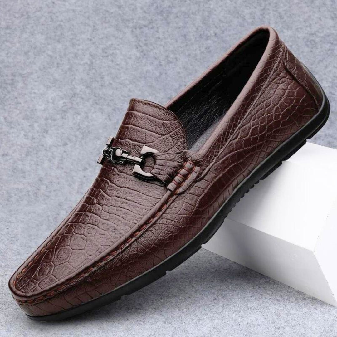 Preben | Herre Vinter PU Læder Slip-On Loafers - Freya Kobenhavn