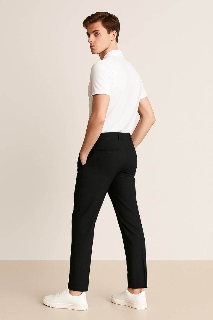 Herre Skræddersyede Slim-Fit Chino Bukser