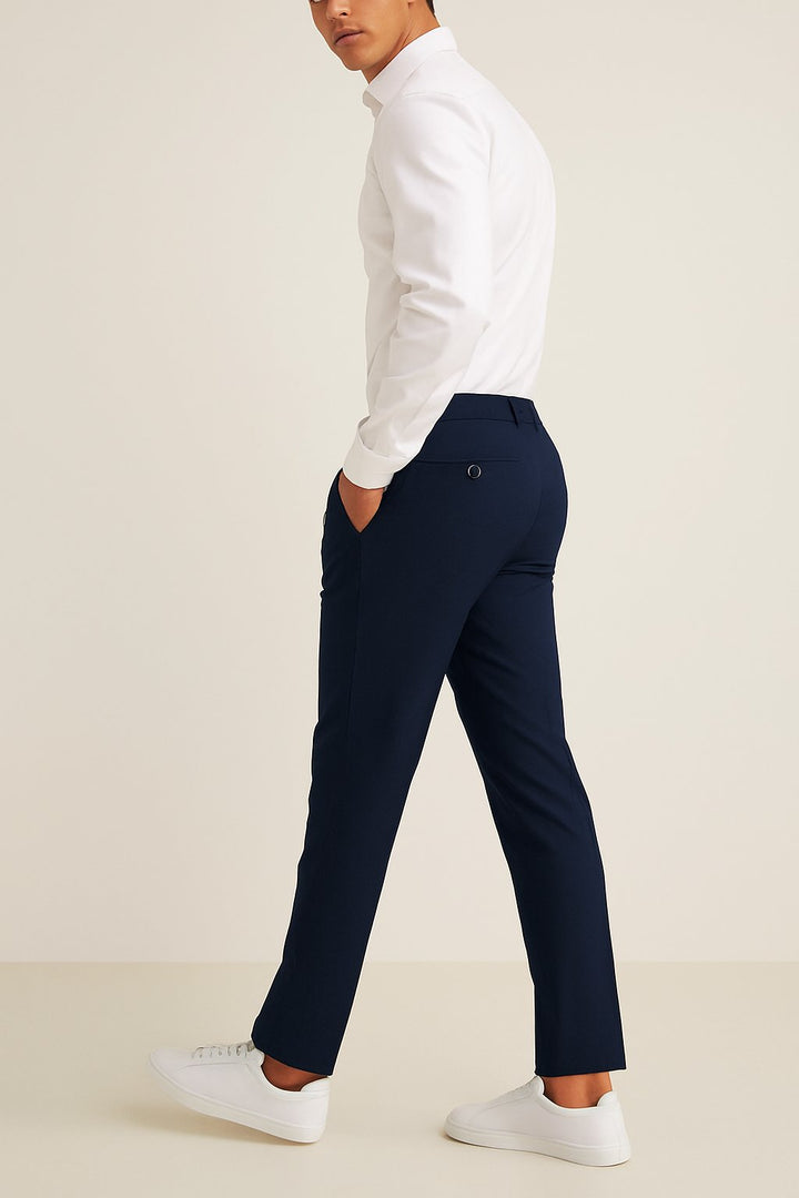 Herre Skræddersyede Slim-Fit Chino Bukser