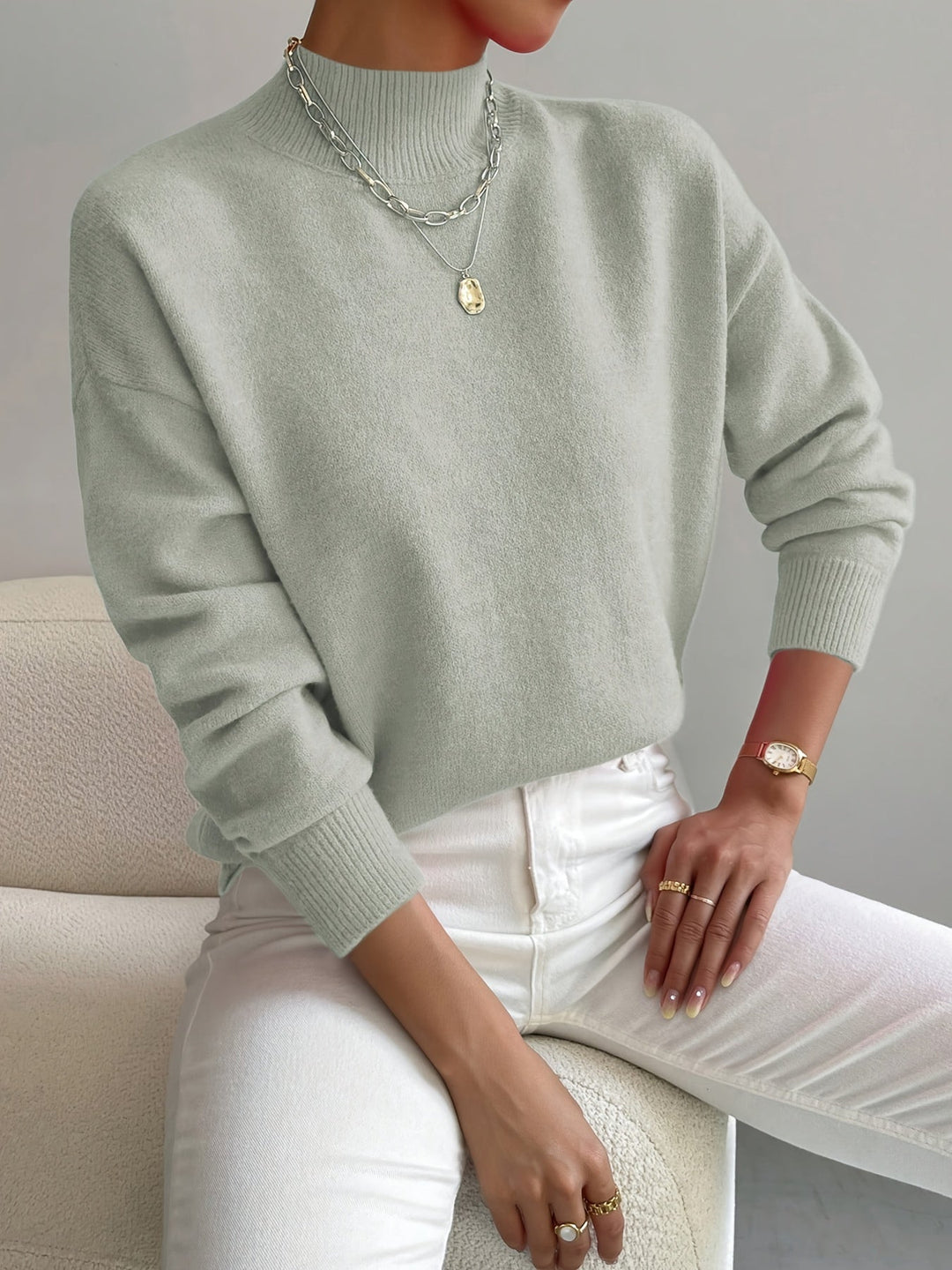 Marilena™ | Elegant Turtleneck Sweater - Freya Kobenhavn