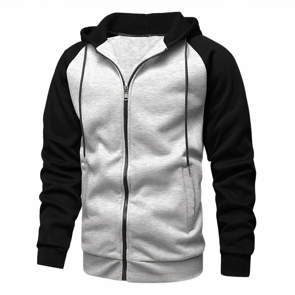 Albert | Mænds Casual Sportswear Zip-Up Hoodie - Freya Kobenhavn